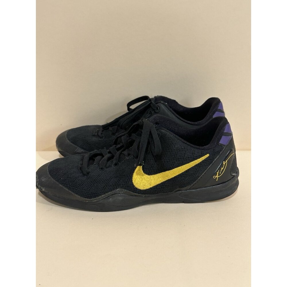 Nike Kobe‎ 8 Gs Black Mamba Basketball Shoes Youth Size 3y - Picture 10 of 16